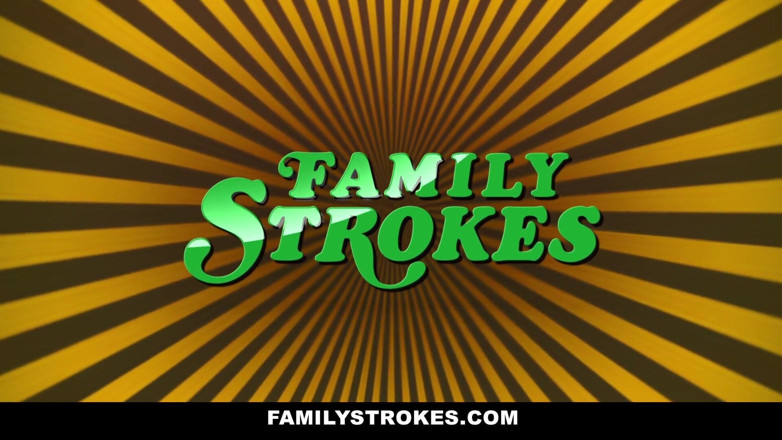 Family Strokes: 핫한 의붓아빠를 유혹하는 섹시한 라틴계 여자