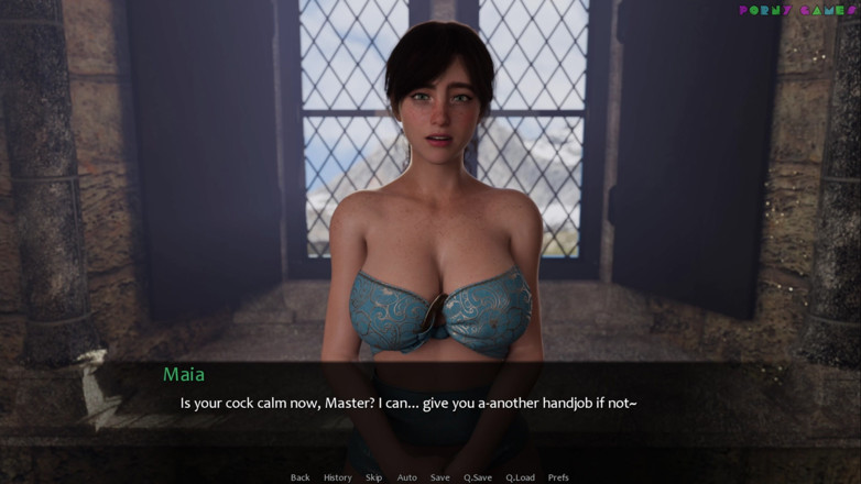 Porny Games: Him por Kabuki - trabajando con el pie y preñada anal...