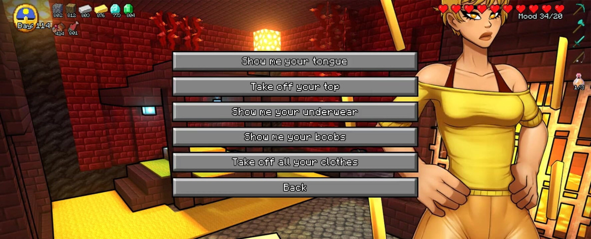 Minecraft Horny Craft - Part 62 Blaze Handjob by Loveskysanhentai (LoveSkySan69)