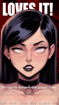 Moja nowa dziewczyna Tabu Hentai Game Ep. 41 BDSM klapsy z My Goth GF!