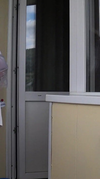 I Am Watching a Plump Neighbor on the Balcony. Big Ass in White Panties. PAWG.