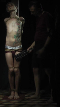 Nicky Tied to Pillar and Electro Paddl Tis2