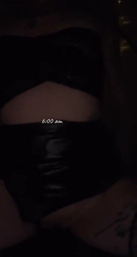 Freche, rutschige masturbation