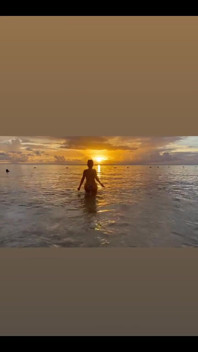 A Goddess’s Sunset Is the Signature to End the Day