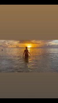 A Goddess’s Sunset Is the Signature to End the Day