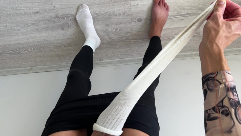 TVJackLong: A Big in a POV Sock and Hands in Tattoos