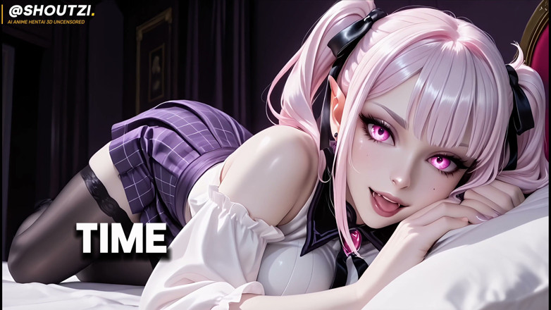 Shoutzi Anime Hentai3D Uncensored: Vespera La Troia Vampira Di Sborra Nuova Ragazza Dell'harem Academy...
