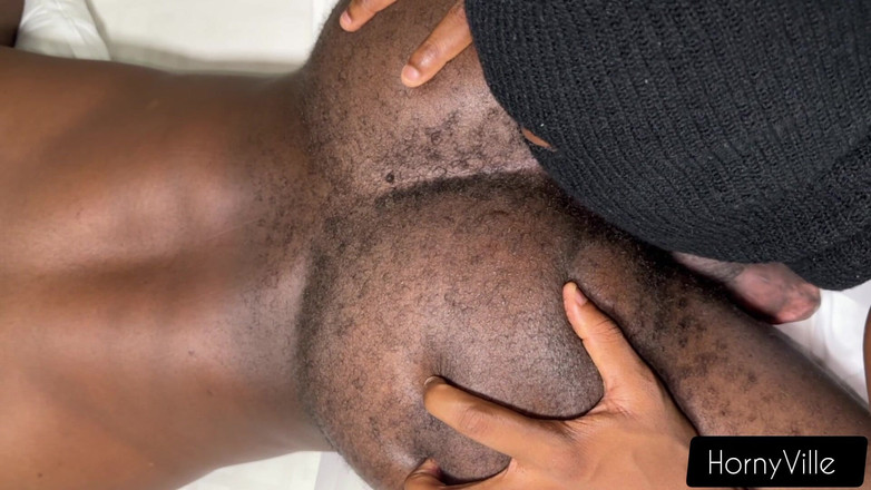 HornyVille G: Eating His Straight Big Butt