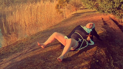 Kylie Britain Adventures: Les plaisirs de la nonne Kylie à la maison