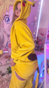 So Horny, Stripping This Costume, Pussy Dripping