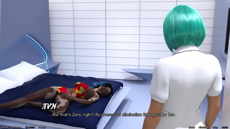 AVNTeller: Uvízlá ve vesmíru # 02 - Nadržená černá holka Zarah na mě čeká v mé...