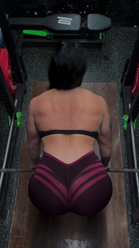 Muscles and a Peachy Ass