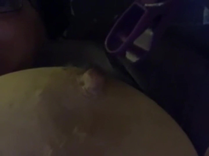 Real homemade BBW BBC porn: Bbwbootyful pegging squeezing my big boobs