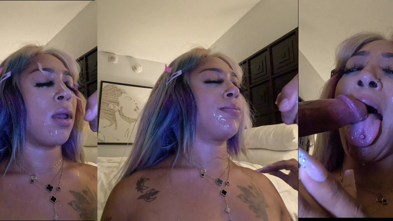Jay Mo: Ébano belleza Lucckii You tiene increíbles habilidades de mamada y...