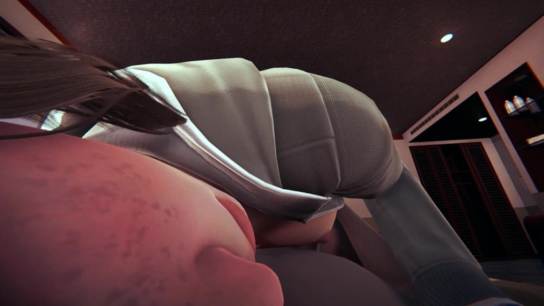 Waifu club 3D: Max sattelte schwanz ihres freundes pOV