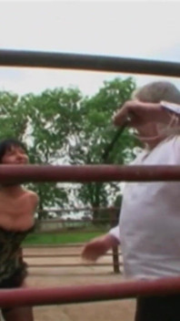 Bound Blonde Submits to Intense BDSM Threesome