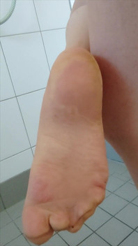 Wet Game in Gifted Pantyhose