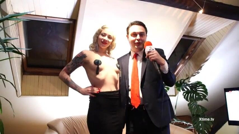 Andrea Dipre Channel: Andrea Dipre interviews a blonde