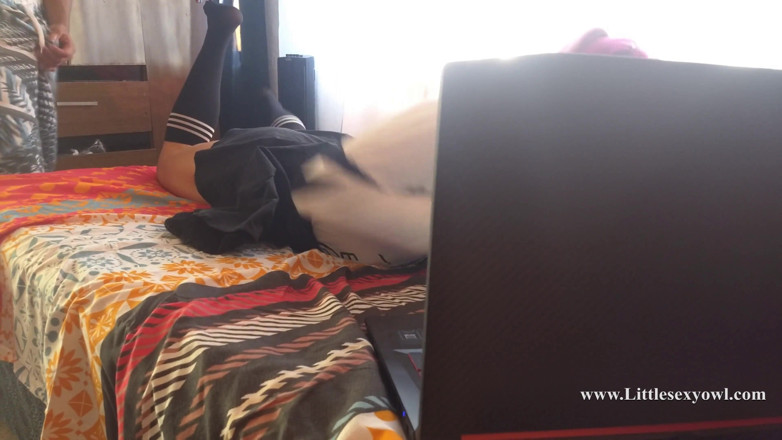 Littlesexyowl: my stepfather won't let me do my homework, he always...