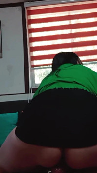 I Put the Dildo in My Pussy in the Living Room