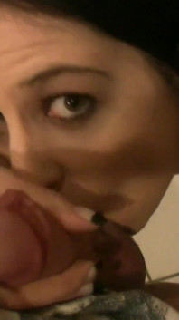 Girl doesn't know how to clean house but knows how to make cock enjoy