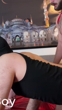 Two Syrian Bottoms for Hot Czech Stepdaddy - Part 2/2