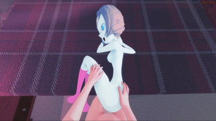 Hentai Smash: Pearl spits out your cum POV before getting fucked on...