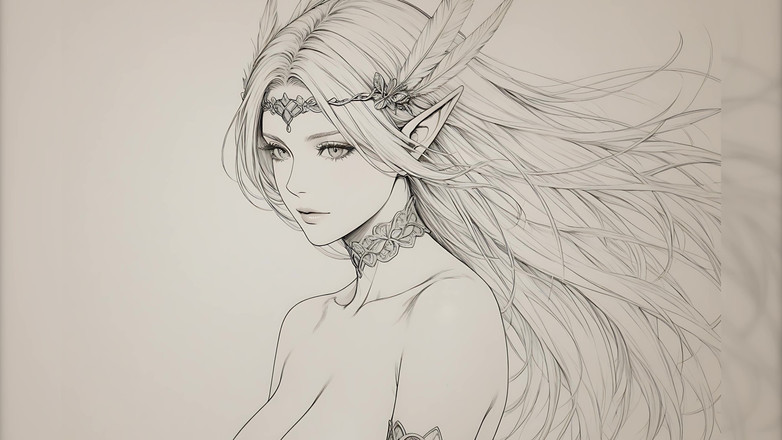 LustRender: Tayangan Slaid Lustrender: Elf Bogel Cantik Dirangka Seni Bulu - Video...