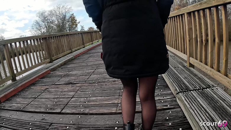 Scout69: Deutsche halbafrikanische braunhaut Kleine titten teen Lia Amalia wird für...