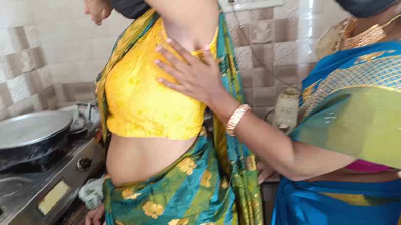 Palani69: Kitchen Lesbian Romance