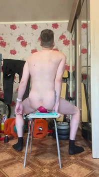 My New Anal Plug, 11 Centimeters in Diameter, Is in My Sweet Butt, and the Hole Is Completely Destroyed!