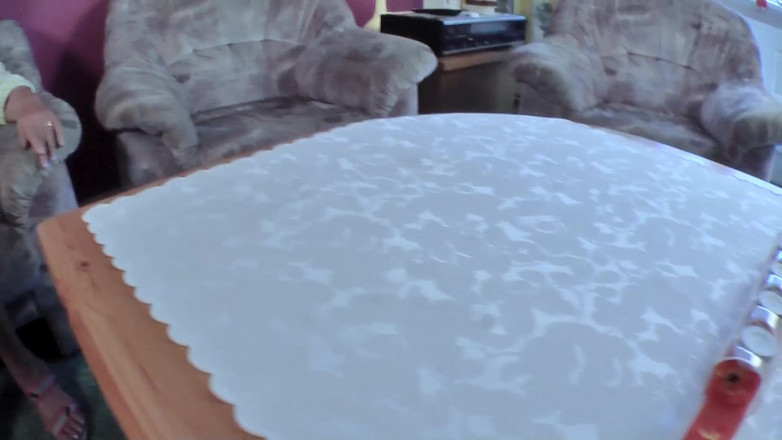 Sextermedia by Pete: 饥渴的奶奶抚摸她毛茸茸的阴户