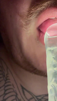 Glowing Dildo - Smoking
