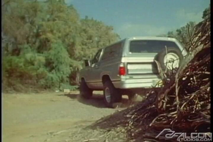 Falcon Studios: Pulling His Truck off to the Side of the Road