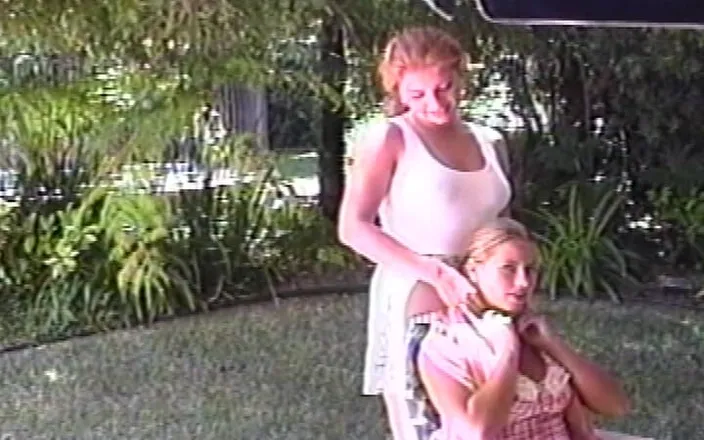 Lovers Of Vintage: Two Cute College Lesbians Fingering Each Other