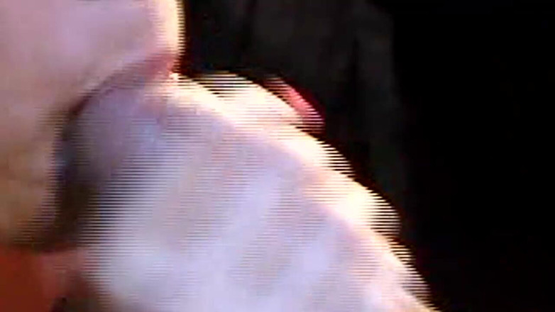 Goldenxtapes: Smiling Brunette Flashes Big Tits and Sucks Throbbing Cock