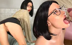 My New Stepmom Alexa Poshspicy Is Dick Hungry and Asks Me to Help Her with This