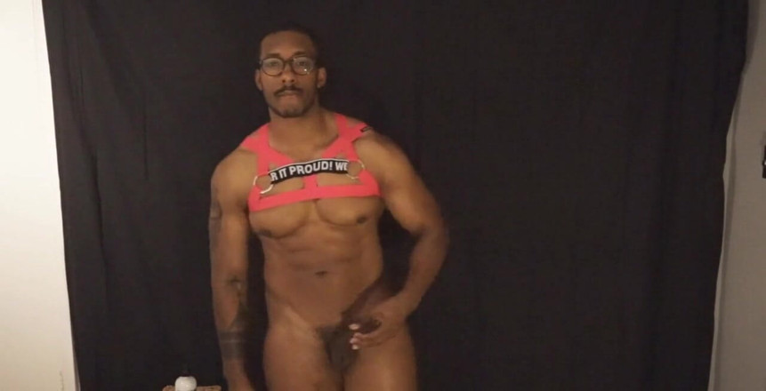 Amadeus: Studio Ish Cum Dump with Leather Harness