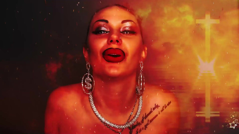 Goddess Misha Goldy: Mesmerizing anti-religious ASMR! Give your soul and your body to...