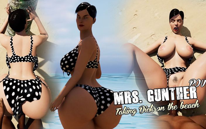 Dukes Hardcore Honeys: Paní Gunther POV: Plácání ptáka na pláži