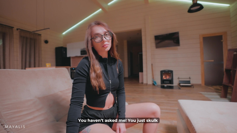 Lily Cute: Step Sister Says Yes at Last Sloppy &amp; Rough!