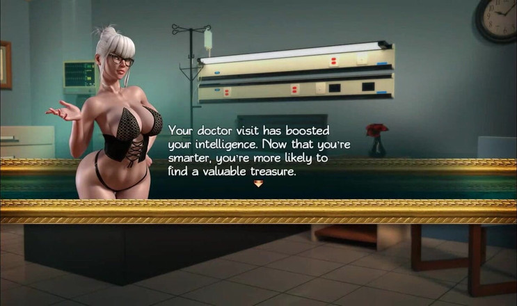 Dirty GamesXxX: Nadia'nın hazinesi: sürtük doktor ve büyük yaraklı bir adam ep.12