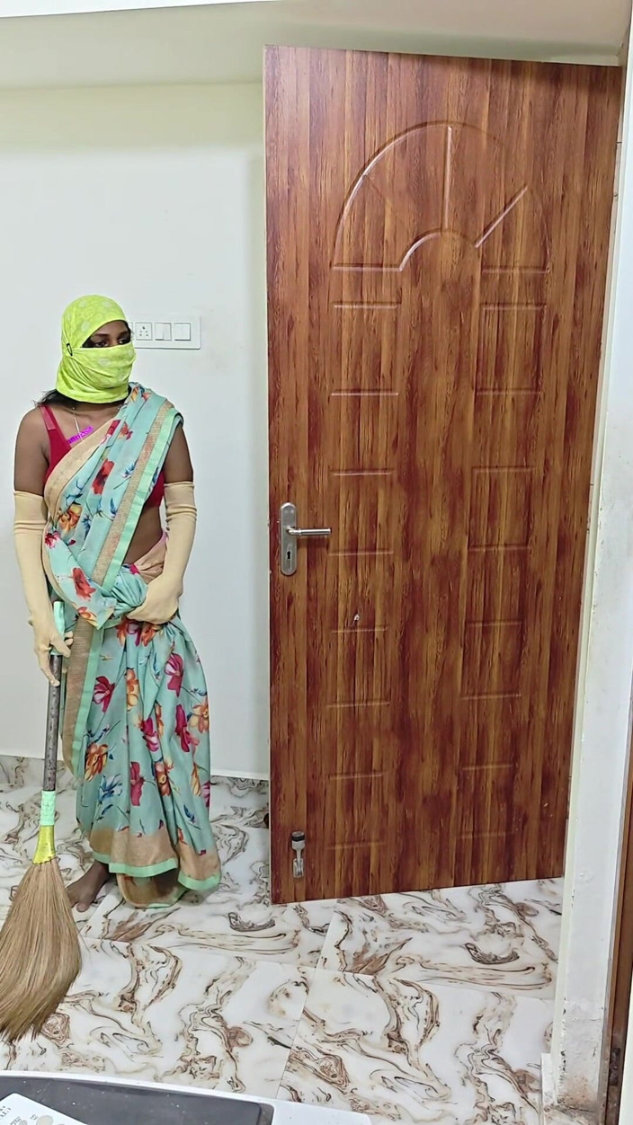 Thesana: Innocent New Maid Fucked by Husband While Wife Cooking in...