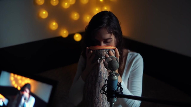 Piper Blush: Yastık darbeli asmr, ısırık, çizik