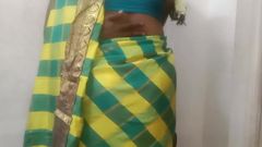 Santhi89: Tamil Saree Hot Busty Aunty Fucking in House