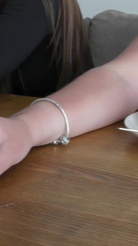 Blowjob in Café! Her Stepsister Is Waiting for Her
