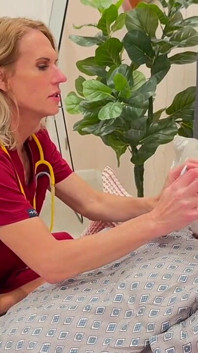 Trans Nurse Ria Bentley Fucks Sperm Sample Out of Patient