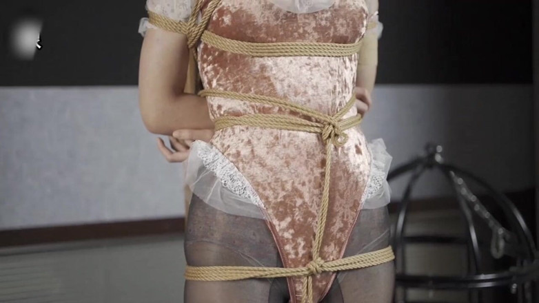 Aisan girl bondage: Xr61-the Girl Was Tied to a Pillar and Gagged with...