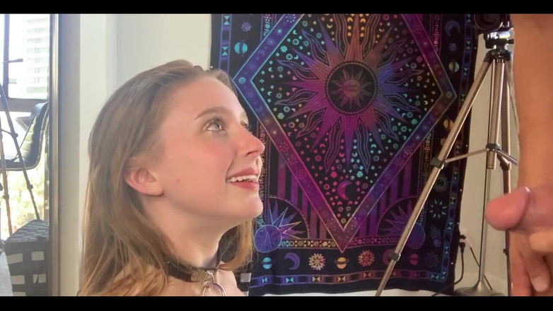 Sensual productions: Vysokoškolská holka dostává první nálož na obličej