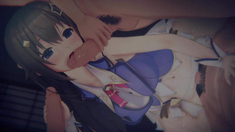 Tomu aisuman: [vtuber] - Tokino Sora Broadcast Interrupted (bound Daisenpai &amp; POV Sandwich DP) (4k/60fps)